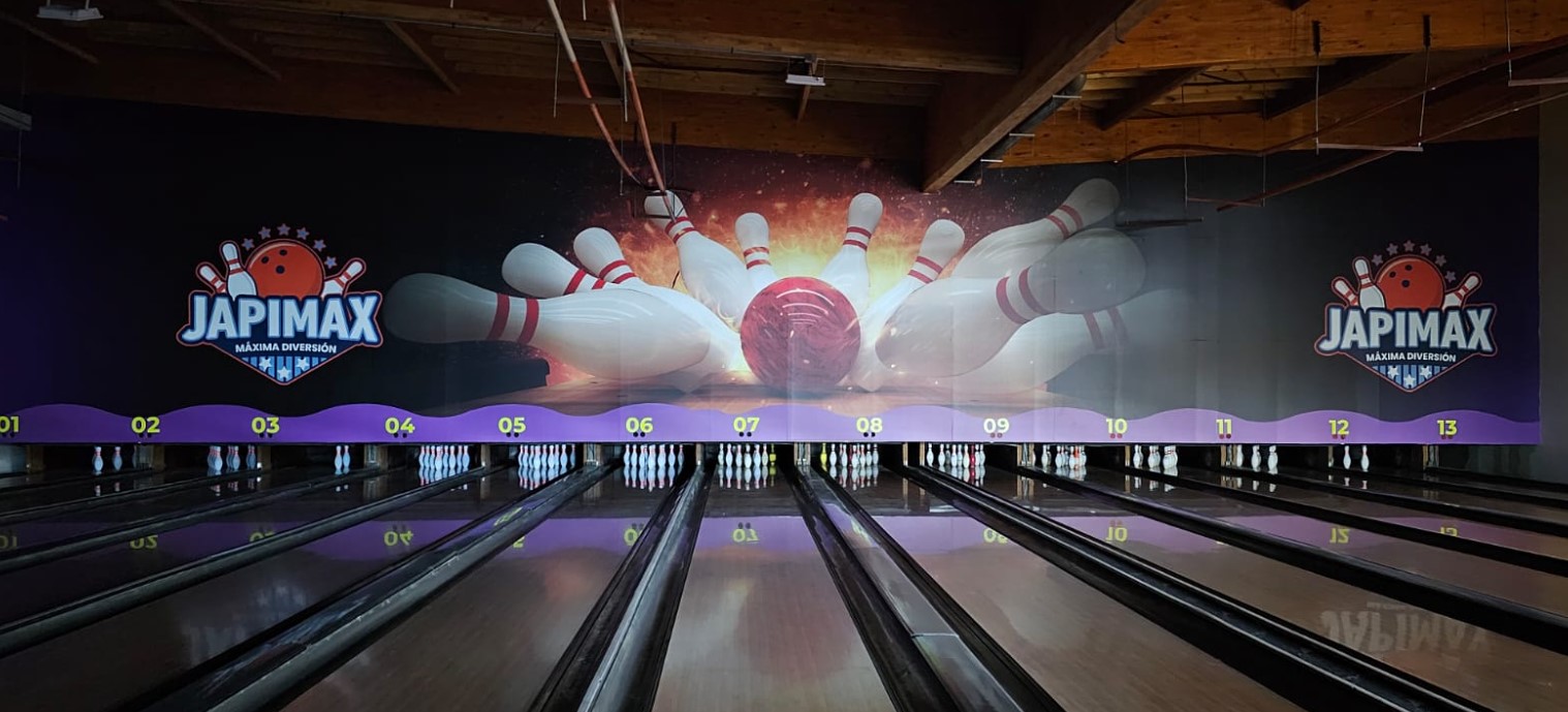 Renovación Japimax Barrio Universitario - Pistas de bowling terminadas